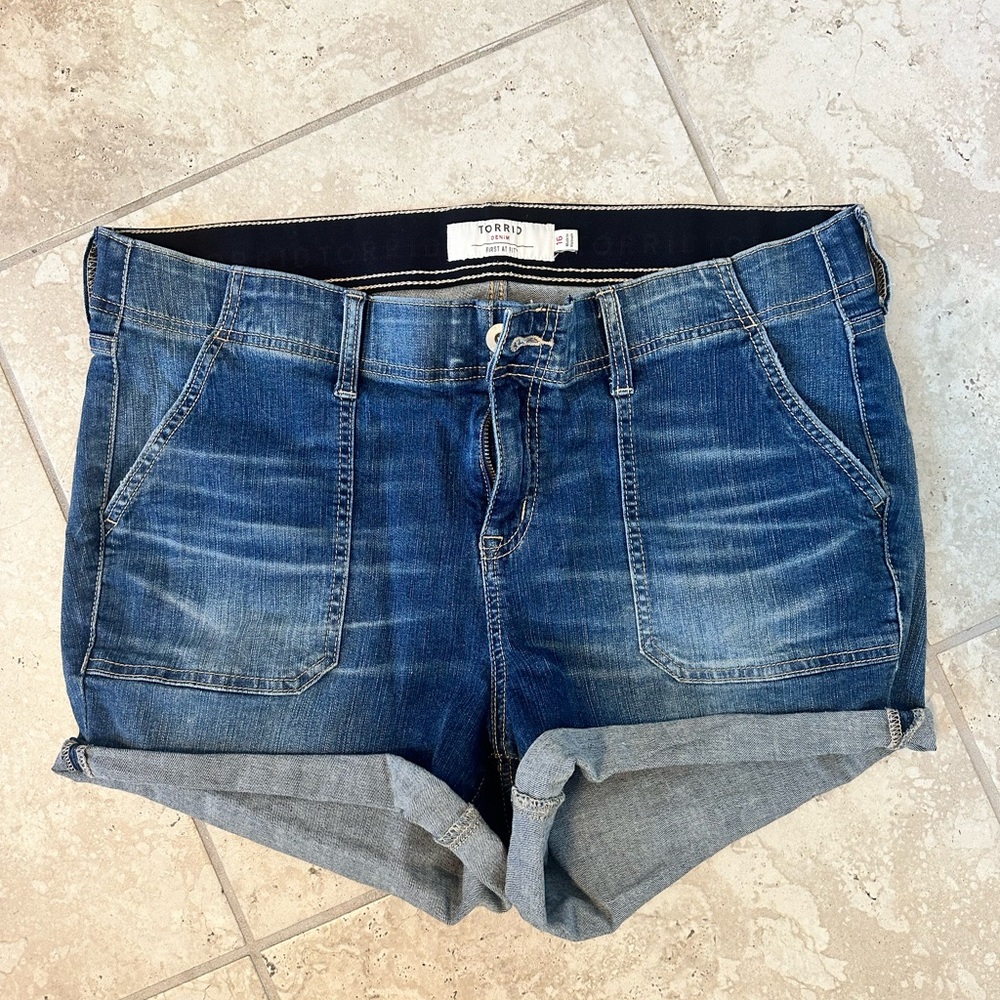 Torrid First At Fit Blue Denim Jeans